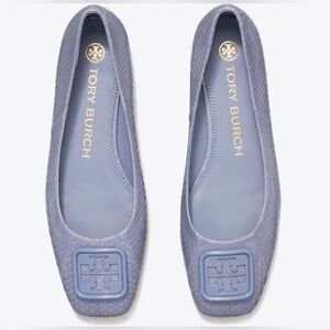 Tory Burch Georgia Ballet Water Snake Flats